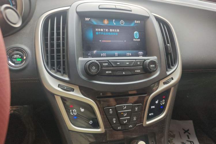 Used Buick LaCrosse 2013 2.4L SIDI Elite Comfort Version Audio And AC Panel