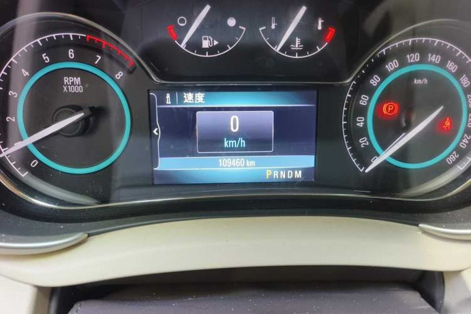 Used Buick LaCrosse 2013 2.4L SIDI Leading Comfort Version Odometer Close Up