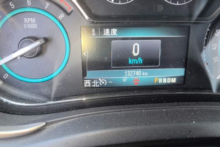 Used Buick LaCrosse 2013 2.4L SIDI Leading Comfort Version Odometer Close Up