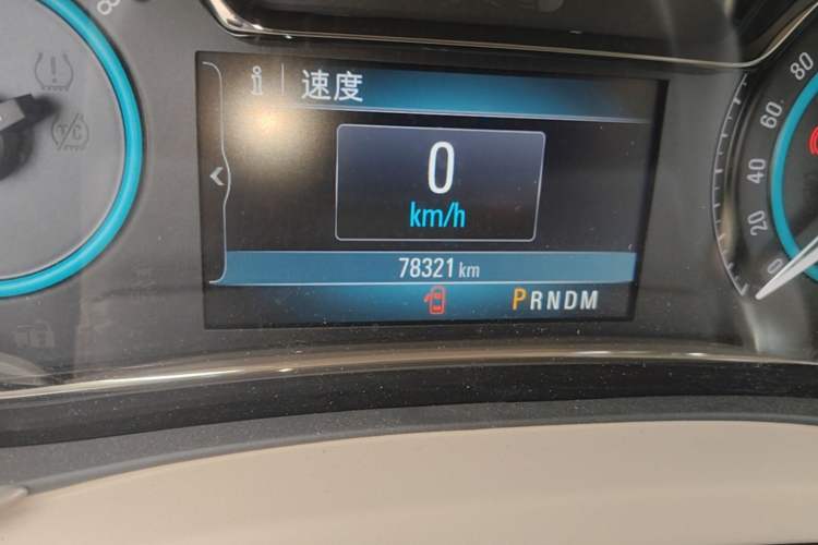 Used Buick LaCrosse 2013 2.4L SIDI Leading Comfort Version Odometer Close Up