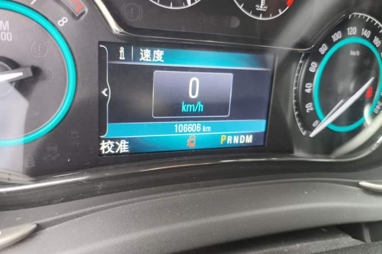 Used Buick LaCrosse 2013 2.4L SIDI Elite Comfort Version Odometer Close Up