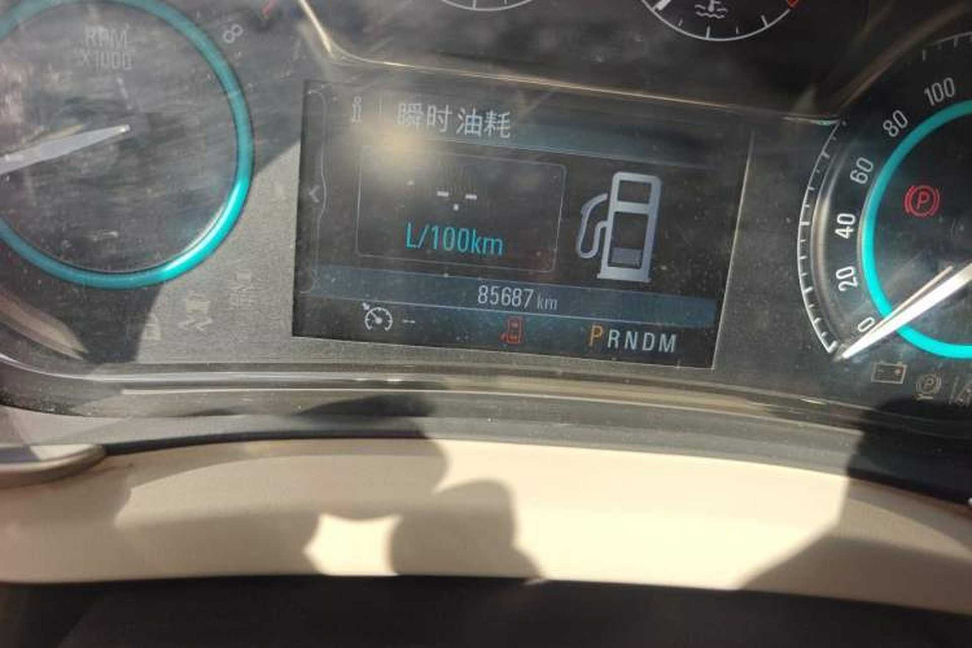 Used Buick LaCrosse 2013 2.4L SIDI Leading Comfort Version Odometer Close Up