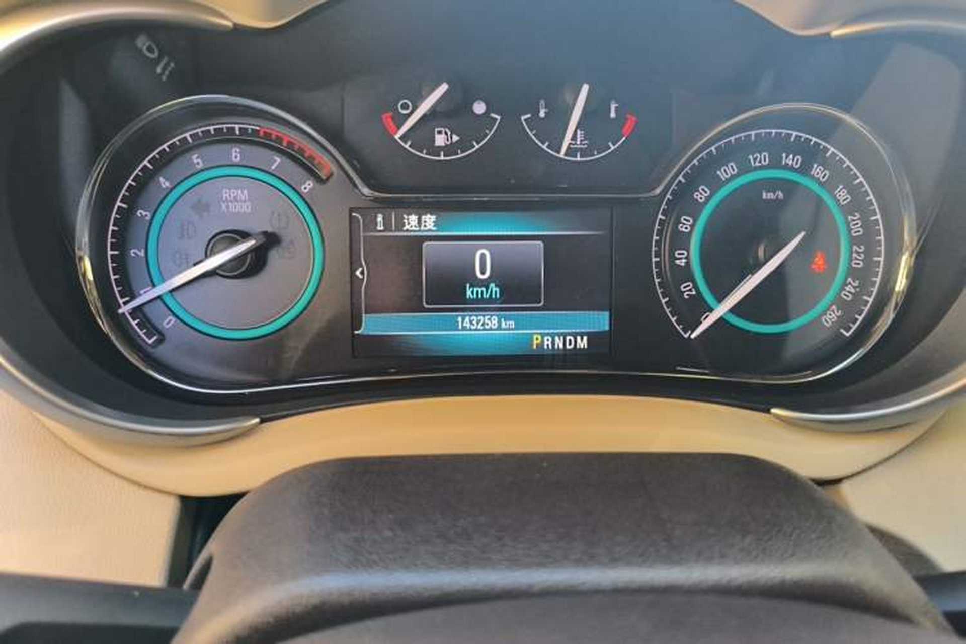 Used Buick LaCrosse 2013 2.4L SIDI Leading Comfort Version Odometer Close Up