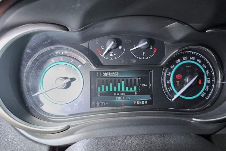 Used Buick LaCrosse 2013 2.4L SIDI Elite Comfort Version Odometer Close Up