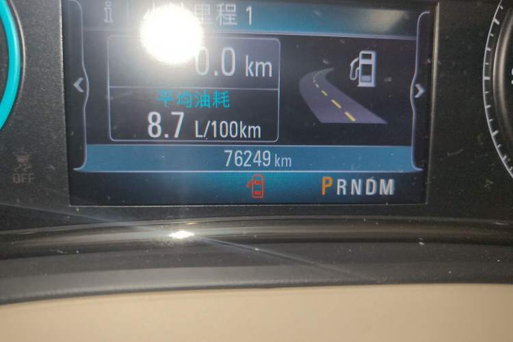 Used Buick LaCrosse 2013 2.4L SIDI Leading Comfort Version Odometer Close Up