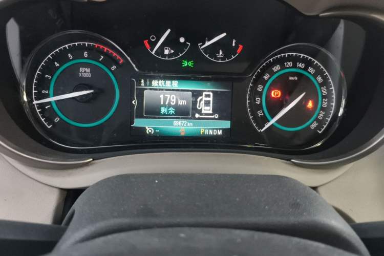 Used Buick LaCrosse 2013 2.4L SIDI Leading Comfort Version Odometer Close Up