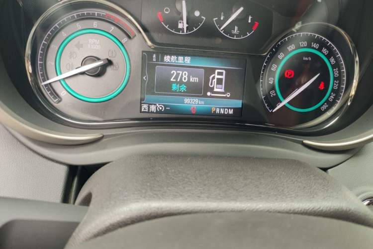 Used Buick LaCrosse 2013 2.4L SIDI Elite Comfort Version Odometer Close Up