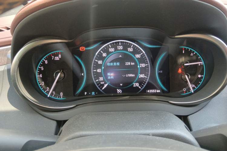 Used Buick LaCrosse 2013 2.4L SIDI Luxury Comfort Edition Odometer Close Up