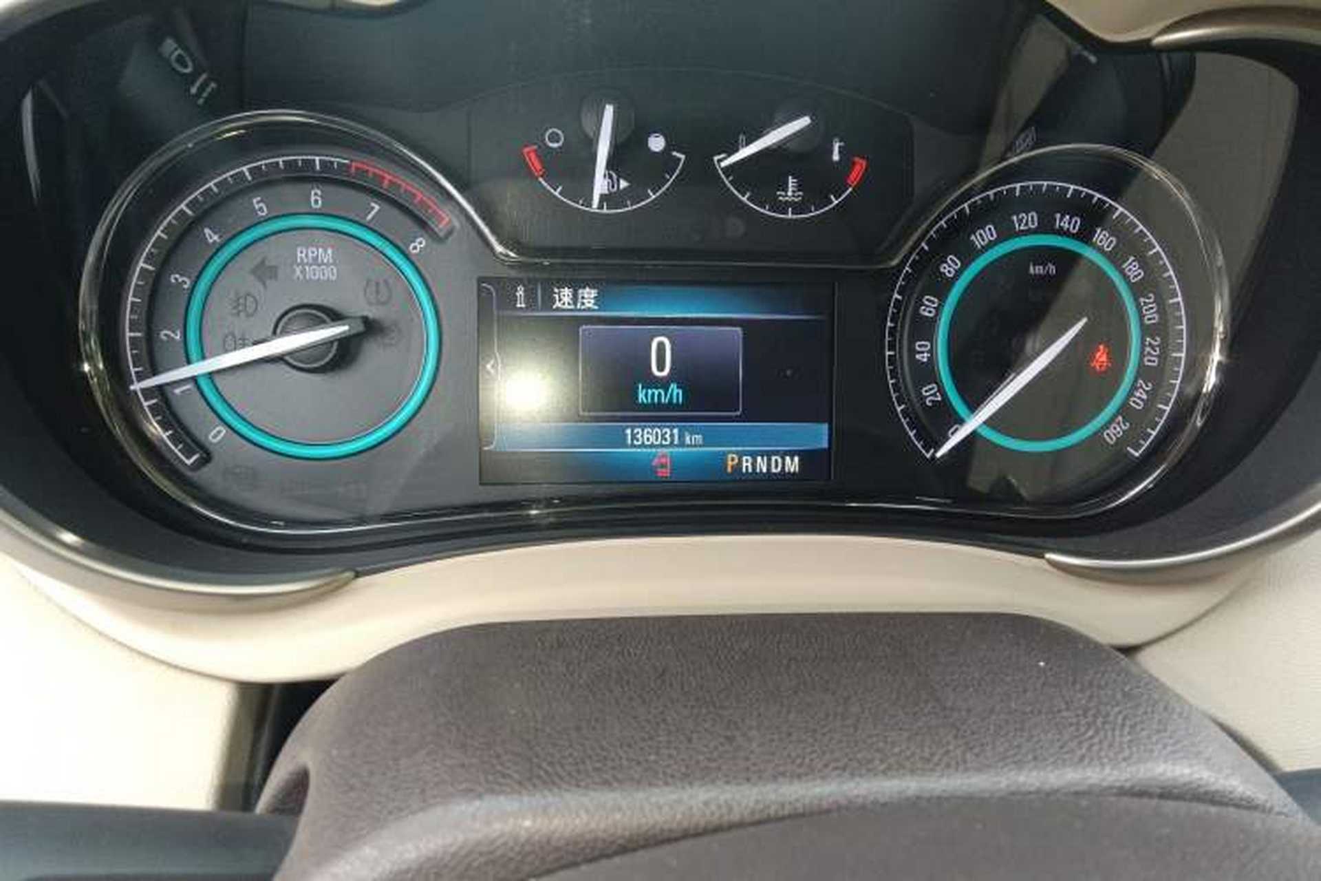 Used Buick LaCrosse 2013 2.4L SIDI Leading Comfort Version Odometer Close Up