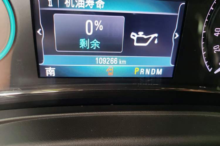 Used Buick LaCrosse 2013 2.4L SIDI Elite Comfort Version Odometer Close Up