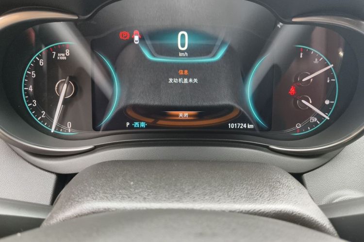 Used Buick LaCrosse 2013 2.4L SIDI Luxury Comfort Edition Odometer Close Up