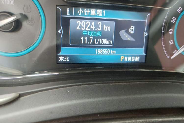 Used Buick LaCrosse 2013 2.4L SIDI Elite Comfort Version Odometer Close Up