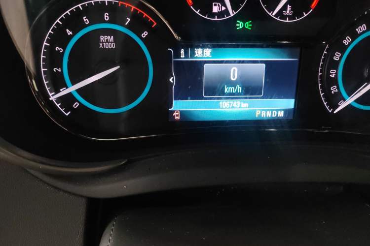 Used Buick LaCrosse 2013 2.4L SIDI Elite Comfort Version Odometer Close Up