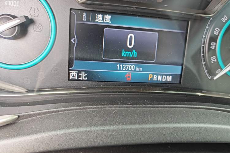Used Buick LaCrosse 2013 2.4L SIDI Leading Comfort Version Odometer Close Up