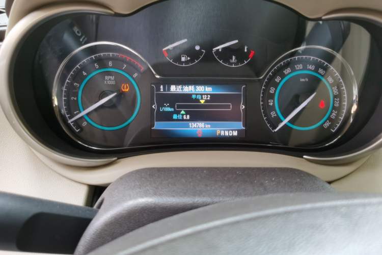 Used Buick LaCrosse 2013 2.4L SIDI Leading Comfort Version Odometer Close Up
