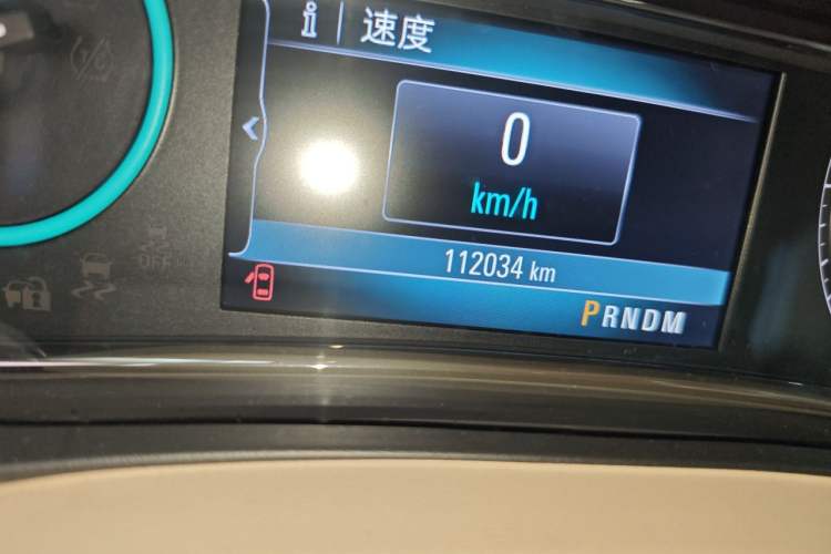 Used Buick LaCrosse 2013 2.4L SIDI Leading Comfort Version Odometer Close Up