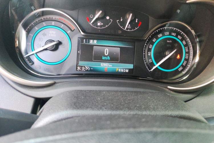 Used Buick LaCrosse 2013 2.4L SIDI Elite Comfort Version Odometer Close Up