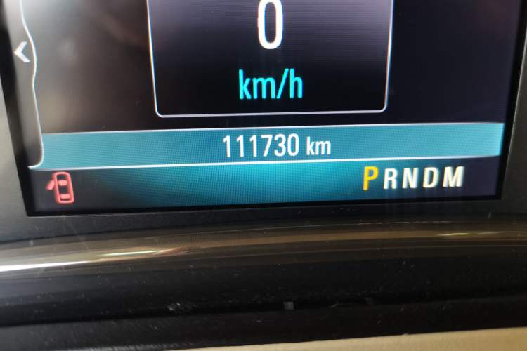 Used Buick LaCrosse 2013 2.4L SIDI Leading Comfort Version Odometer Close Up
