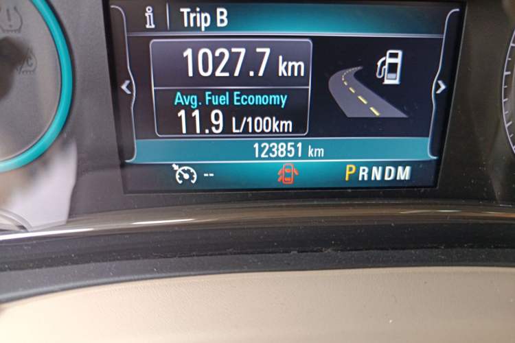 Used Buick LaCrosse 2013 2.4L SIDI Leading Comfort Version Odometer Close Up