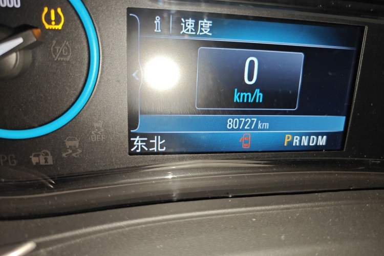 Used Buick LaCrosse 2013 2.4L SIDI Elite Comfort Version Odometer Close Up
