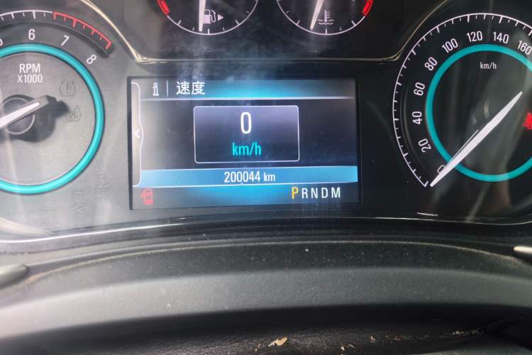 Used Buick LaCrosse 2013 2.4L SIDI Elite Comfort Version Odometer Close Up