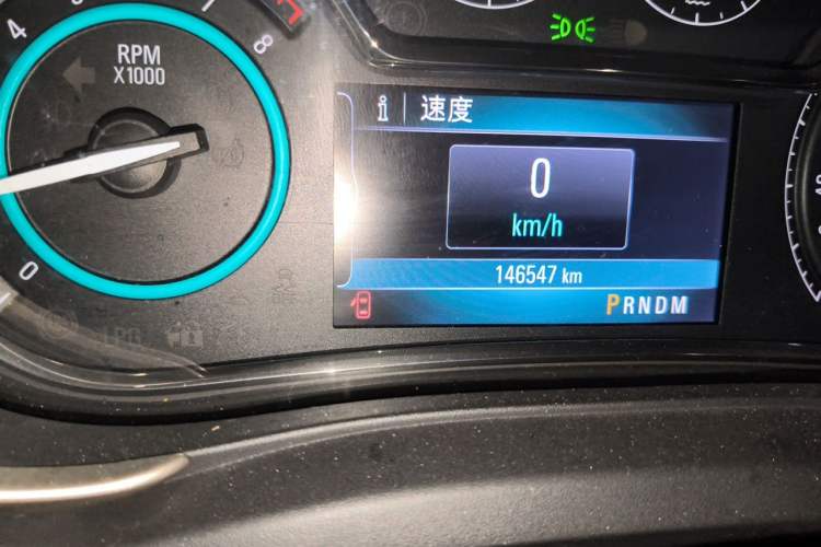 Used Buick LaCrosse 2013 2.4L SIDI Elite Comfort Version Odometer Close Up