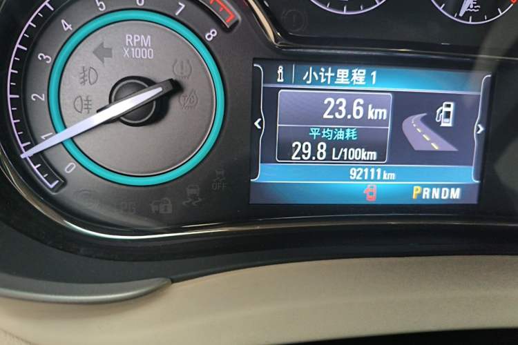 Used Buick LaCrosse 2013 2.4L SIDI Leading Comfort Version Odometer Close Up