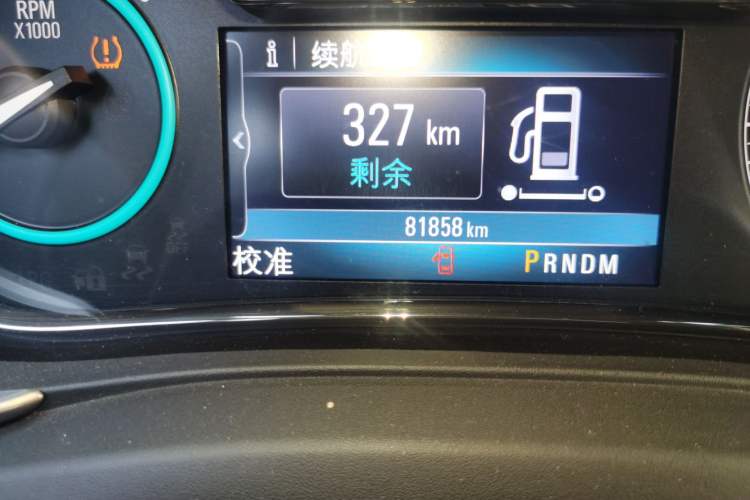 Used Buick LaCrosse 2013 2.4L SIDI Leading Comfort Version Odometer Close Up