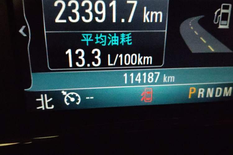 Used Buick LaCrosse 2013 2.4L SIDI Leading Comfort Version Odometer Close Up