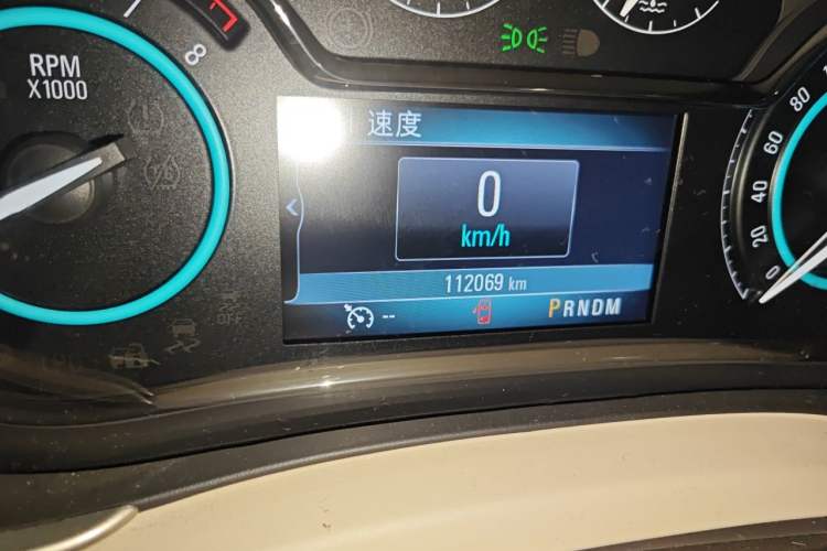 Used Buick LaCrosse 2013 2.4L SIDI Leading Comfort Version Odometer Close Up
