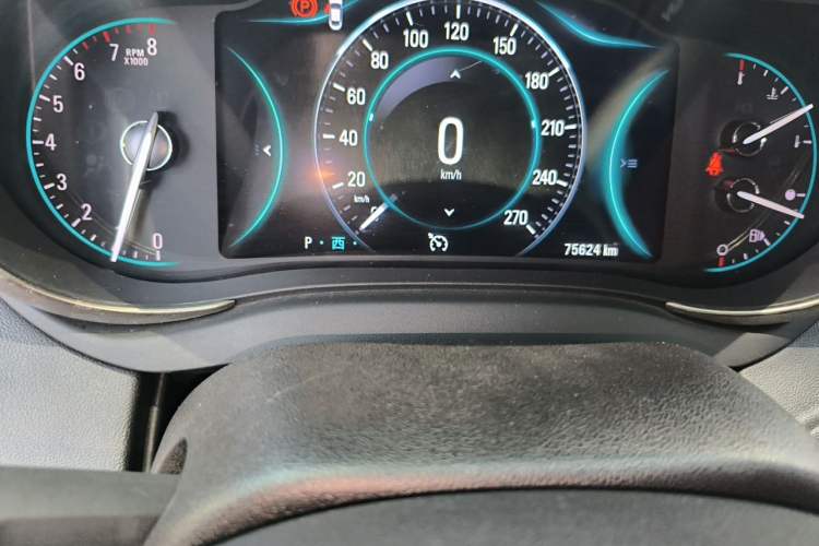 Used Buick LaCrosse 2013 2.4L SIDI Luxury Comfort Edition Odometer Close Up