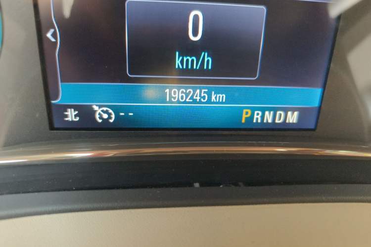 Used Buick LaCrosse 2013 2.4L SIDI Elite Comfort Version Odometer Close Up