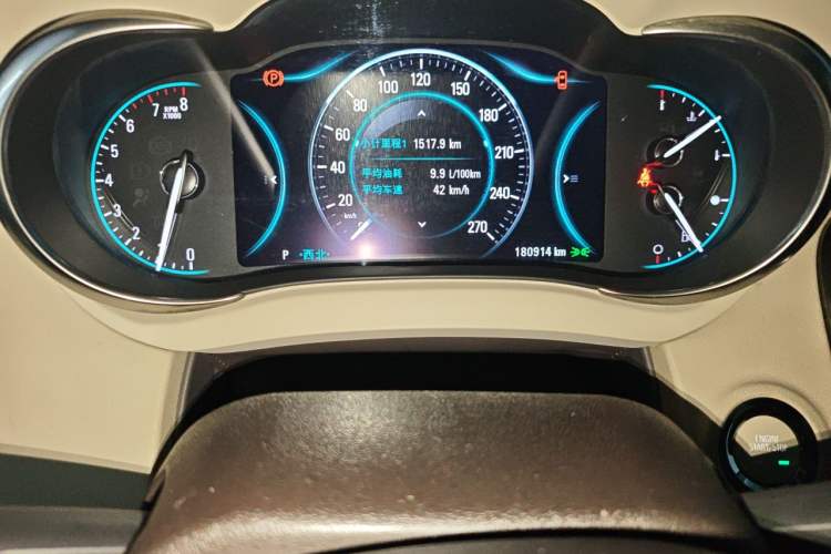 Used Buick LaCrosse 2013 2.4L SIDI Luxury Comfort Edition Odometer Close Up