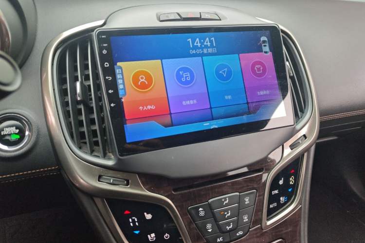 Used Buick LaCrosse 2014 2.0T SIDI Smart Luxury Flagship Edition Audio And AC Panel