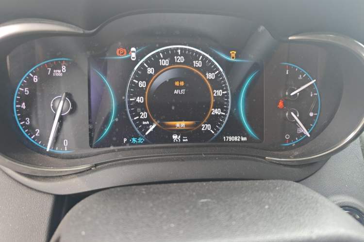Used Buick LaCrosse 2014 2.0T SIDI Smart Luxury Flagship Edition Odometer Close Up