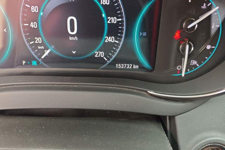 Used Buick LaCrosse 2014 2.0T SIDI Smart Luxury Flagship Edition Odometer Close Up