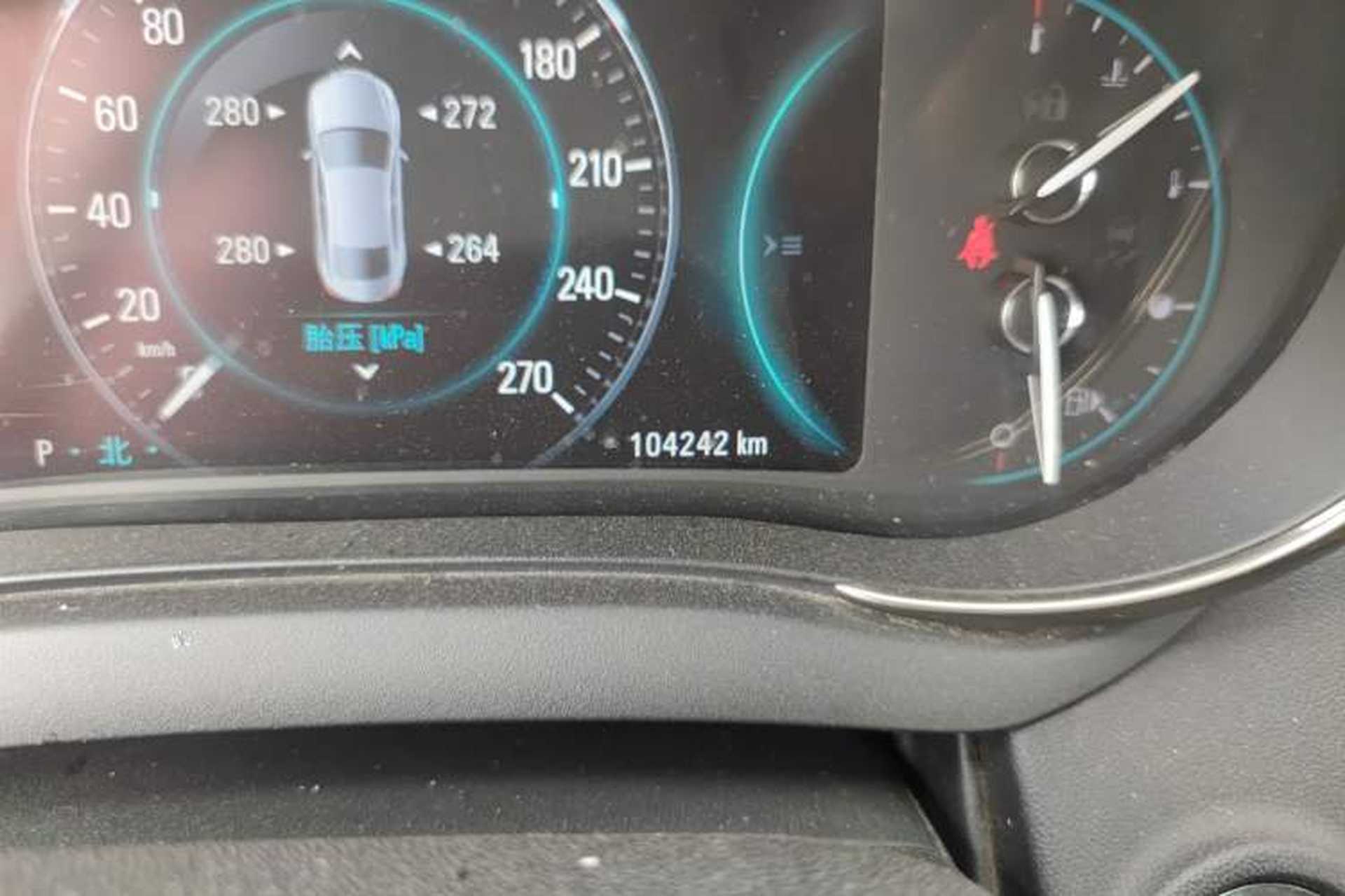 Used Buick LaCrosse 2014 2.0T SIDI Smart Luxury Flagship Edition Odometer Close Up