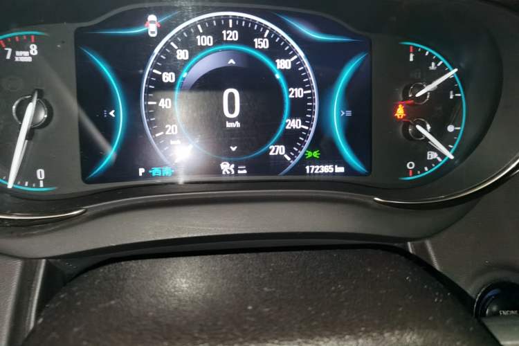 Used Buick LaCrosse 2014 2.0T SIDI Smart Luxury Flagship Edition Odometer Close Up