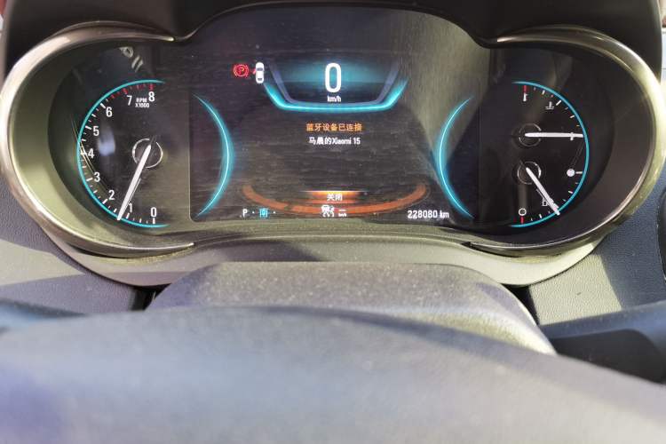 Used Buick LaCrosse 2014 2.0T SIDI Smart Luxury Flagship Edition Odometer Close Up