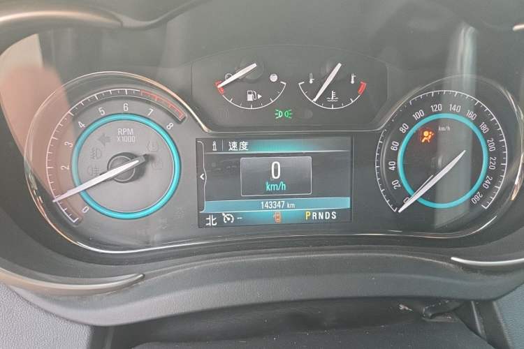 Used Buick LaCrosse 2014 2.0T SIDI Elite Tech Version Odometer Close Up