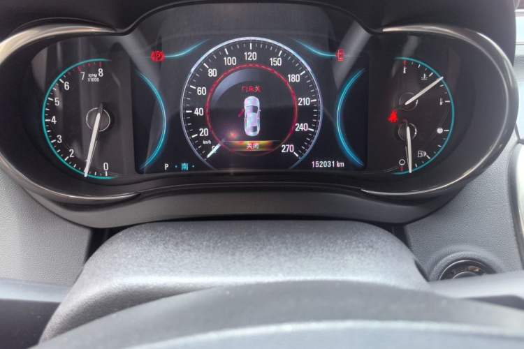 Used Buick LaCrosse 2014 2.0T SIDI Smart Luxury Flagship Edition Odometer Close Up