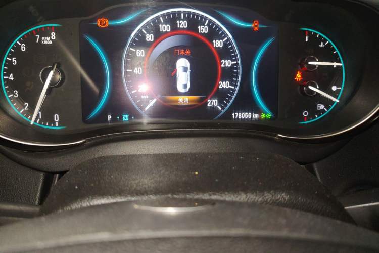 Used Buick LaCrosse 2014 2.0T SIDI Smart Luxury Flagship Edition Odometer Close Up