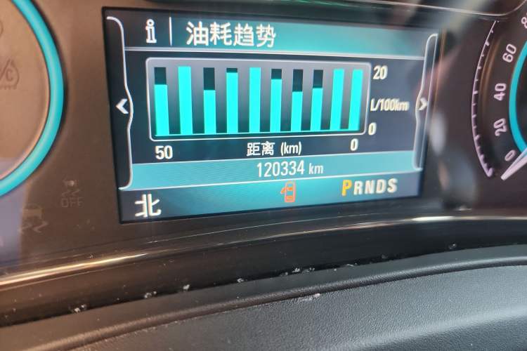 Used Buick LaCrosse 2014 2.0T SIDI Elite Tech Version Odometer Close Up