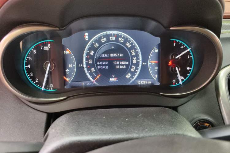 Used Buick LaCrosse 2014 2.0T SIDI Smart Luxury Flagship Edition Odometer Close Up