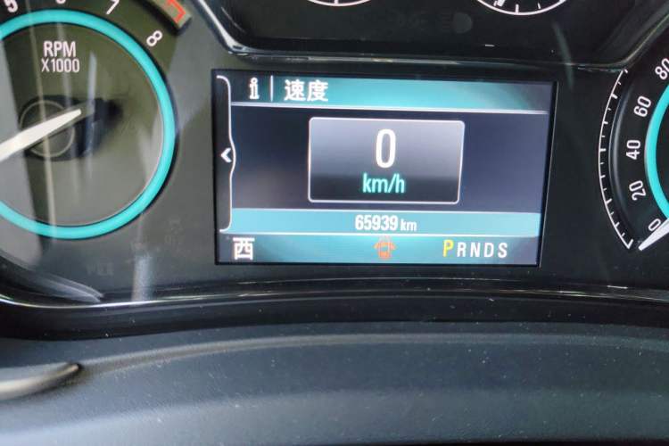 Used Buick LaCrosse 2014 2.0T SIDI Elite Tech Version Odometer Close Up