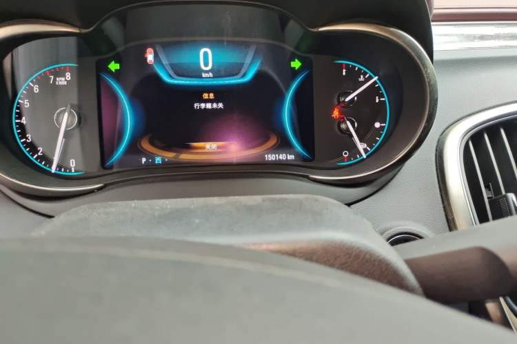 Used Buick LaCrosse 2014 2.0T SIDI Smart Luxury Flagship Edition Odometer Close Up
