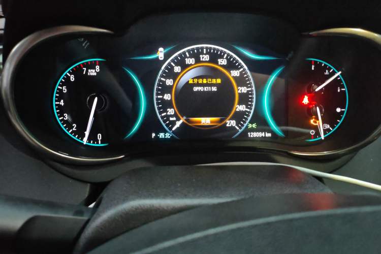 Used Buick LaCrosse 2014 2.0T SIDI Smart Luxury Flagship Edition Odometer Close Up