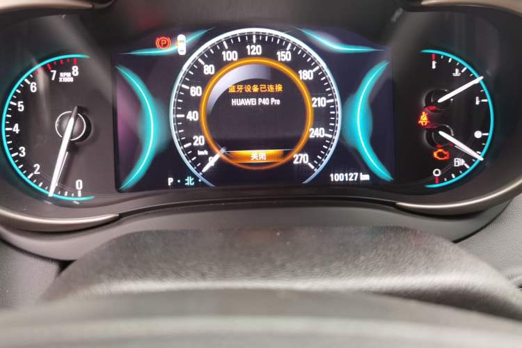 Used Buick LaCrosse 2014 2.0T SIDI Smart Luxury Flagship Edition Odometer Close Up