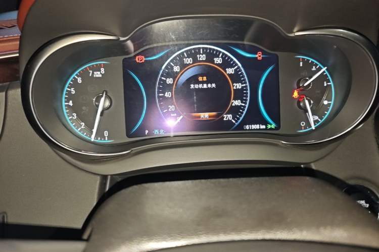 Used Buick LaCrosse 2014 2.0T SIDI Smart Luxury Flagship Edition Odometer Close Up
