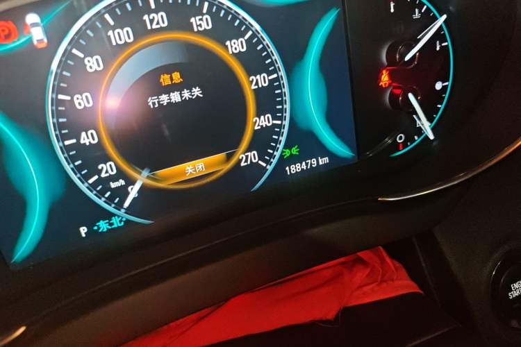 Used Buick LaCrosse 2014 2.0T SIDI Smart Luxury Flagship Edition Odometer Close Up
